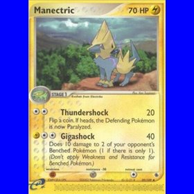 RS 039 - Manectric - Reverse Holo RS 039 - Manectric - Reverse Holo