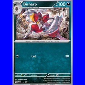 SVP 112 - Bisharp - Darkrai Stamp