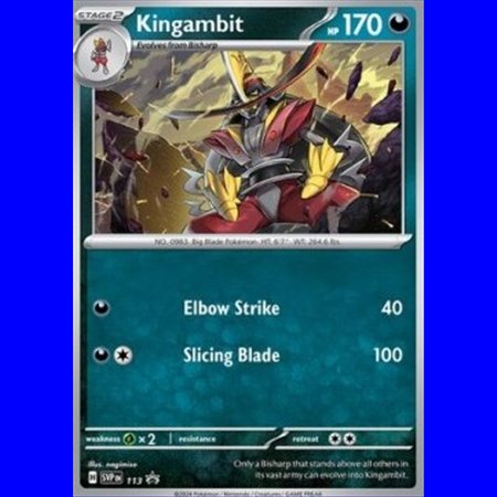 SVP 113 - Kingambit - Darkrai Stamp
