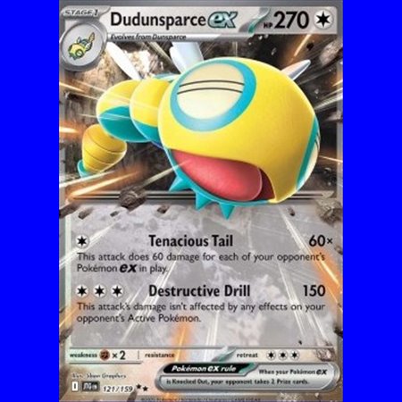 JTG 121 - Dudunsparce ex