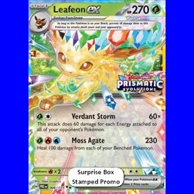 PRE 006 - Leafeon ex - Stamped - Sealed