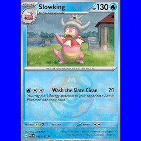 PRE 019 - Slowking - MasterBall Reverse Holo