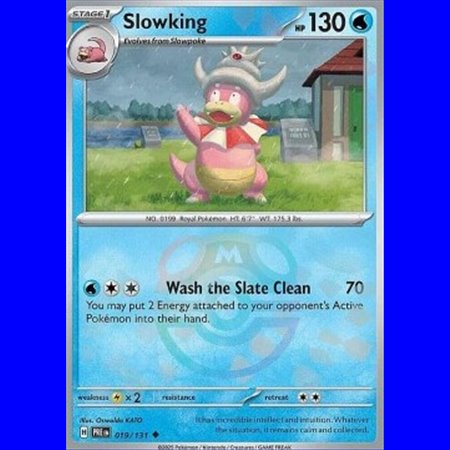 PRE 019 - Slowking - MasterBall Reverse Holo