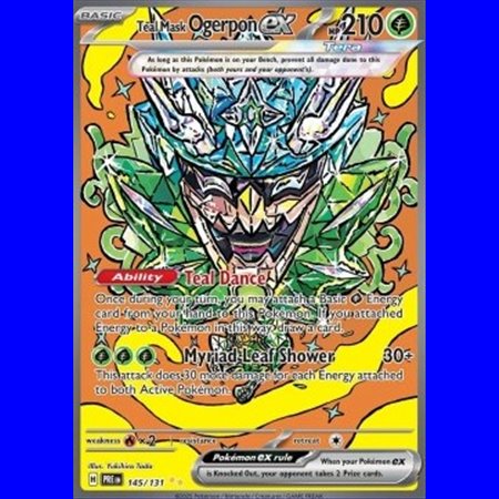 PRE 145 - Teal Mask Ogerpon ex
