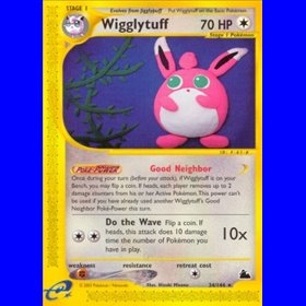 SK 034 - Wigglytuff - Reverse Holo SK 034 - Wigglytuff - Reverse Holo