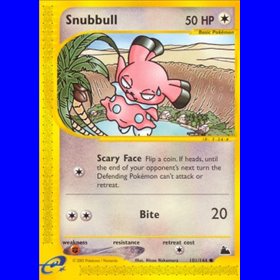 SK 101 - Snubbull - Reverse Holo SK 101 - Snubbull - Reverse Holo