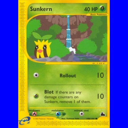 SK 106 - Sunkern - Reverse Holo