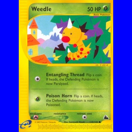 SK 115 - Weedle - Reverse Holo
