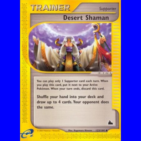 SK 123 - Desert Shaman - Reverse Holo