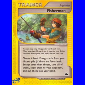 SK 125 - Fisherman - Reverse Holo SK 125 - Fisherman - Reverse Holo