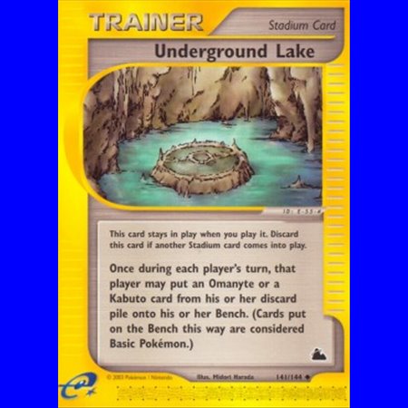 SK 141 - Underground Lake - Reverse Holo