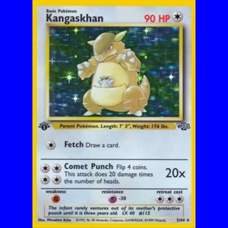 JU 005 - Kangaskhan - 1st Edition