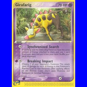 DR 016 - Girafarig - Reverse Holo DR 016 - Girafarig - Reverse Holo