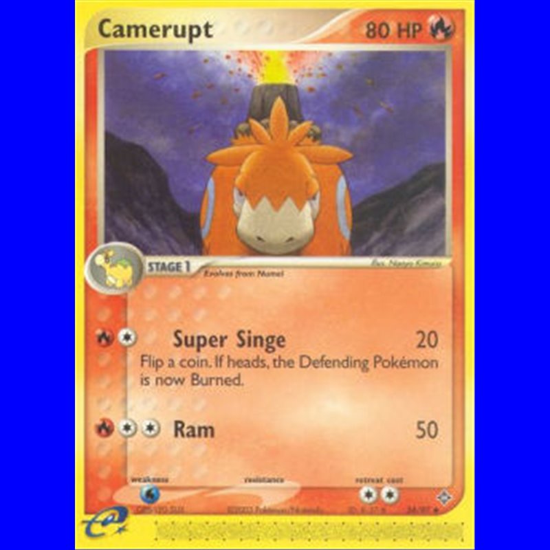 DR 024 - Camerupt - Reverse Holo