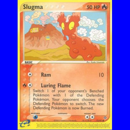 DR 072 - Slugma - Reverse Holo