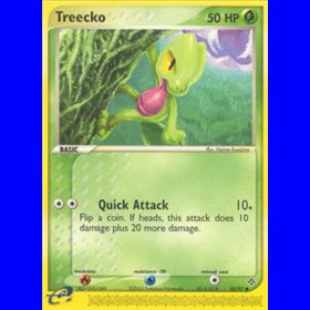 DR 080 - Treecko - Reverse Holo