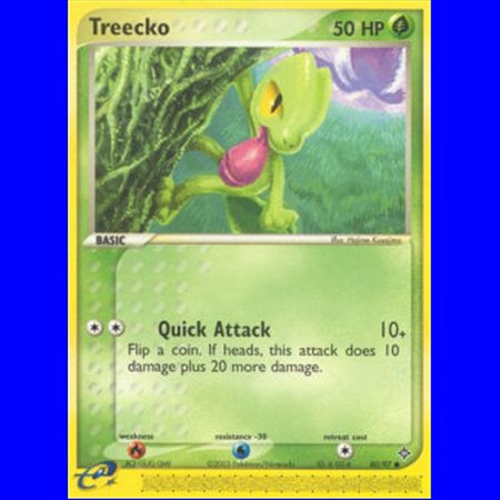 DR 080 - Treecko - Reverse Holo