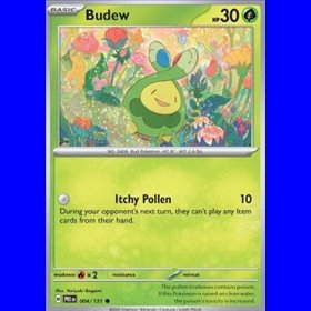 PRE 004 - Budew - Reverse Holo PRE 004 - Budew - Reverse Holo