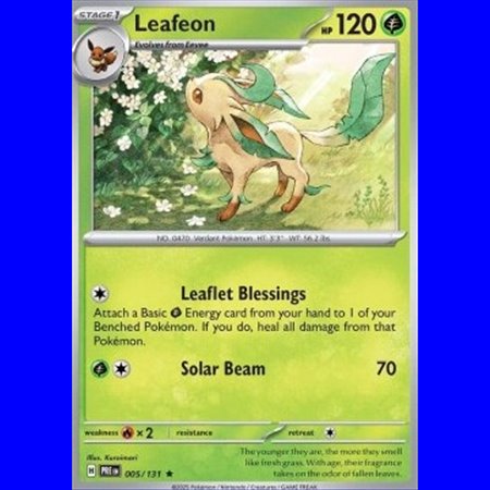 PRE 005 - Leafeon - Holo