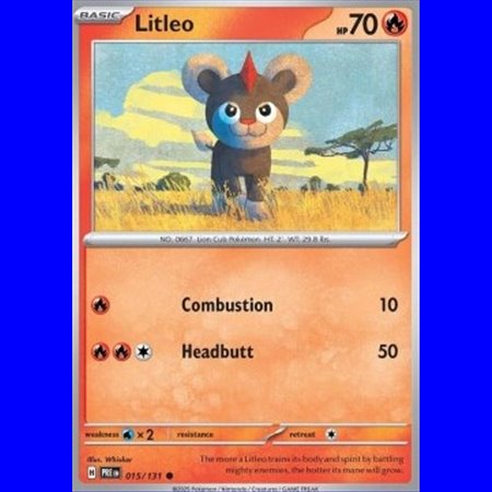 PRE 015 - Litleo - Reverse Holo