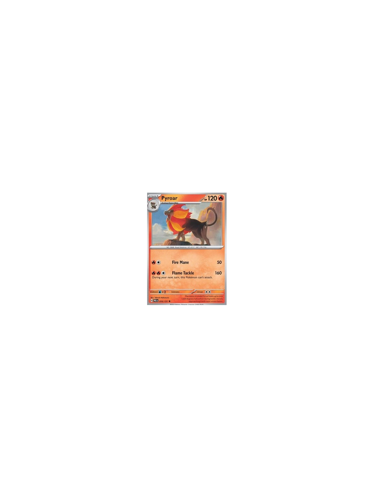 PRE 016 - Pyroar