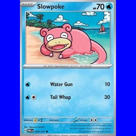 PRE 018 - Slowpoke - Reverse Holo