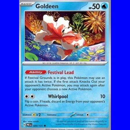 PRE 020 - Goldeen - Reverse Holo