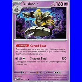 PRE 037 - Dusknoir - Reverse Holo