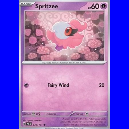 PRE 038 - Spritzee - Reverse Holo