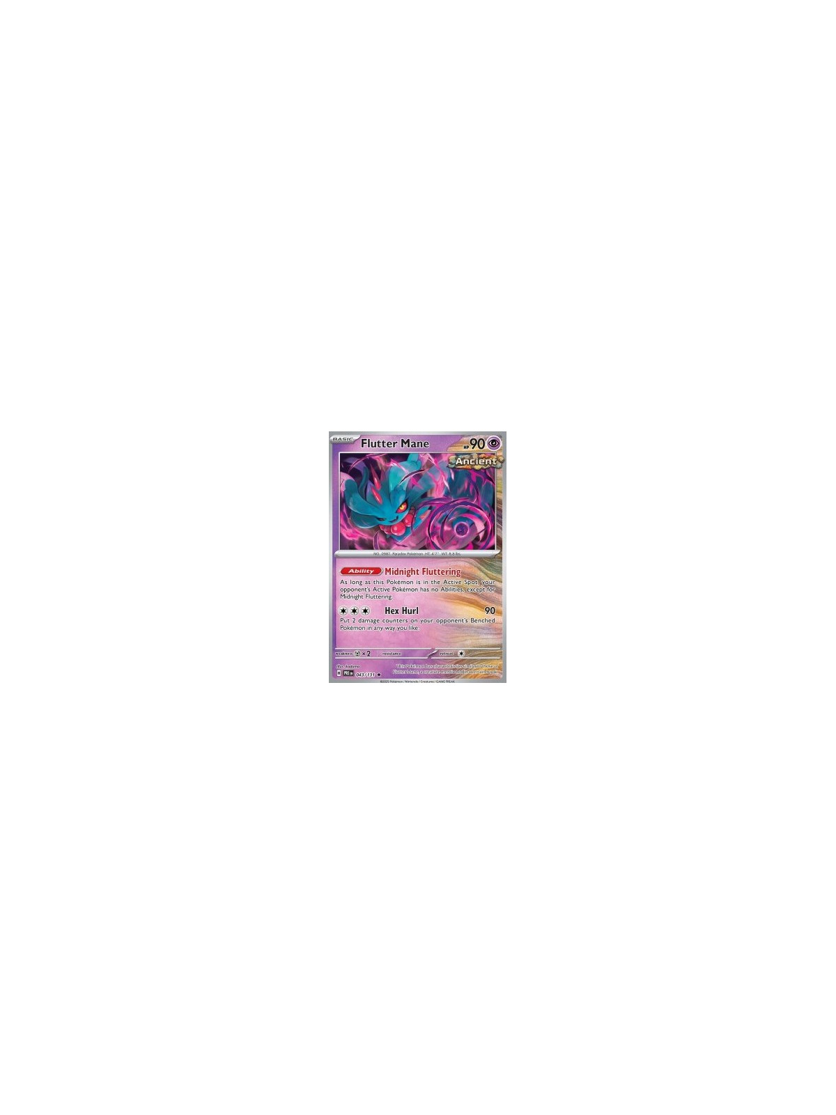 PRE 043 - Flutter Mane - Holo