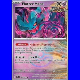 PRE 043 - Flutter Mane - PokeBall Reverse Holo