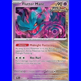 PRE 043 - Flutter Mane - Reverse Holo