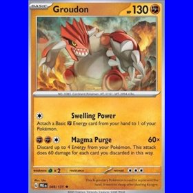 PRE 049 - Groudon - Reverse Holo PRE 049 - Groudon - Reverse Holo