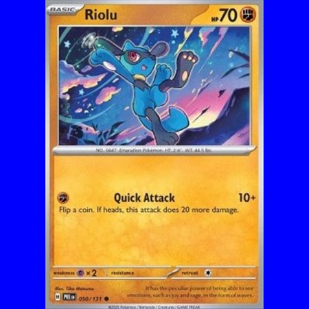 PRE 050 - Riolu - Reverse Holo