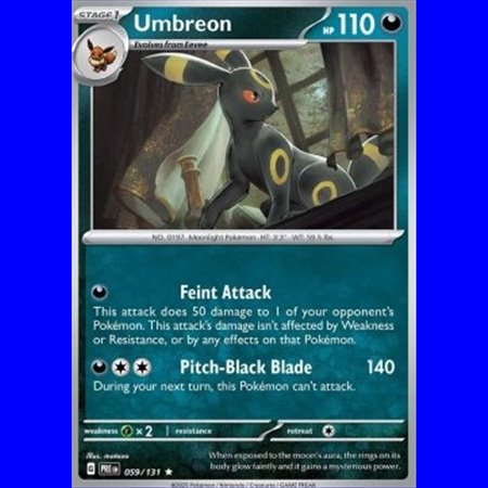 PRE 059 - Umbreon - Reverse Holo