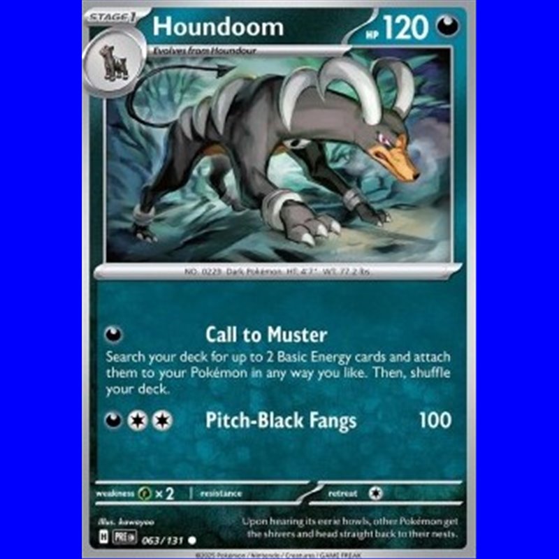 PRE 063 - Houndoom