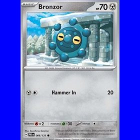 PRE 066 - Bronzor - Reverse Holo PRE 066 - Bronzor - Reverse Holo