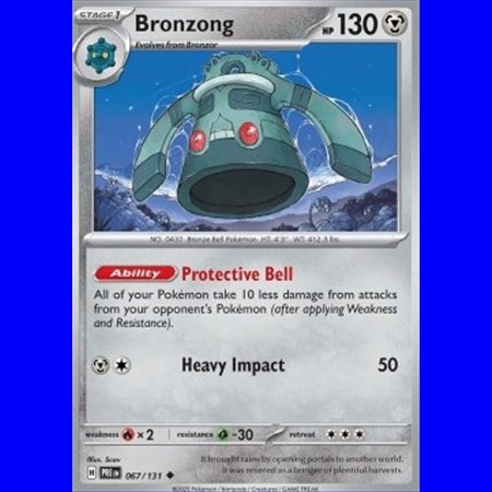 PRE 067 - Bronzong - Reverse Holo