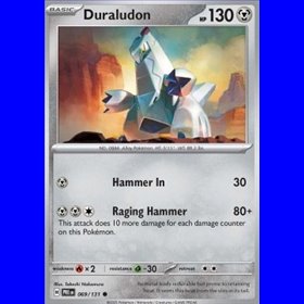 PRE 069 - Duraludon - Reverse Holo PRE 069 - Duraludon - Reverse Holo