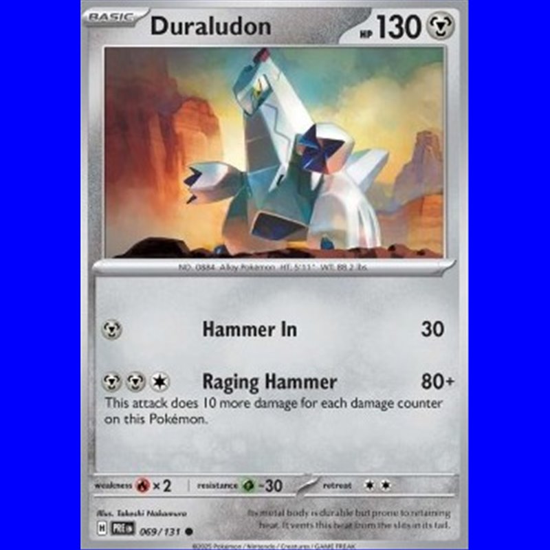 PRE 069 - Duraludon - Reverse Holo