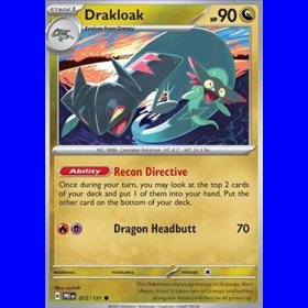 PRE 072 - Drakloak - Reverse Holo