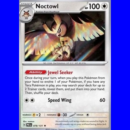 PRE 078 - Noctowl - Reverse Holo