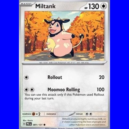 PRE 081 - Miltank - Reverse Holo