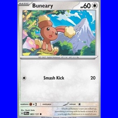 PRE 083 - Buneary - Reverse Holo