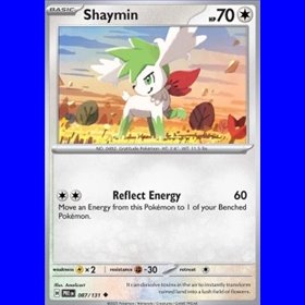 PRE 087 - Shaymin - Reverse Holo PRE 087 - Shaymin - Reverse Holo