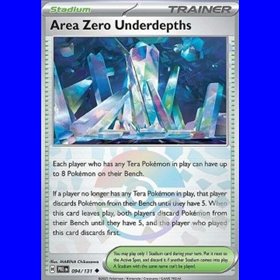PRE 094 - Area Zero Underdepths - PokeBall Reverse Holo