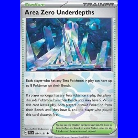 PRE 094 - Area Zero Underdepths - PokeBall Reverse Holo