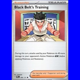 PRE 096 - Black Belt's Training - Reverse Holo
