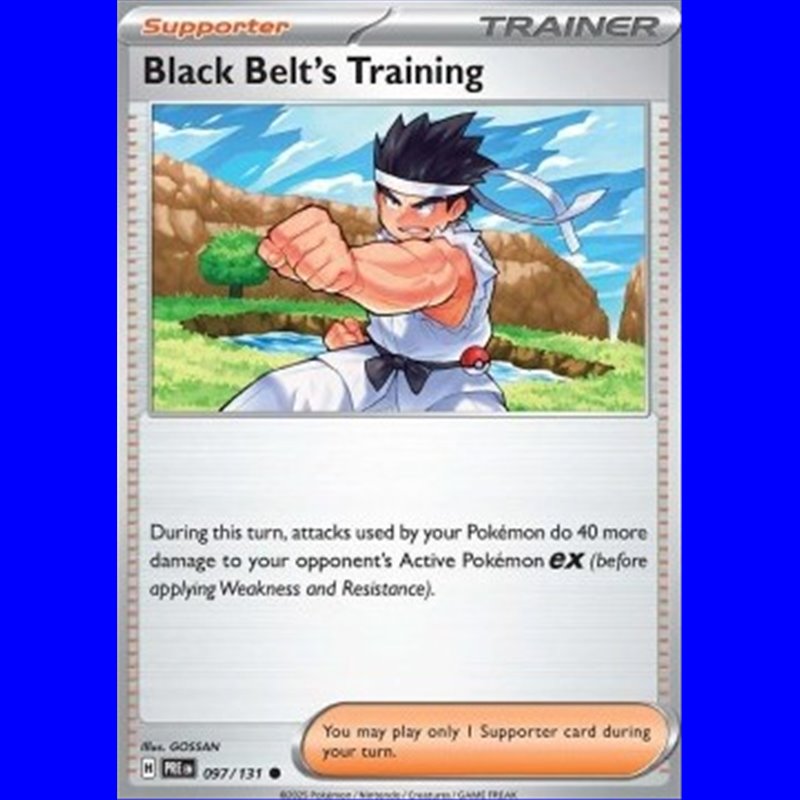 PRE 097 - Black Belt's Training