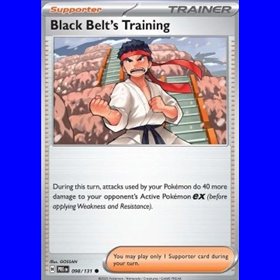PRE 098 - Black Belt's Training - Reverse Holo
